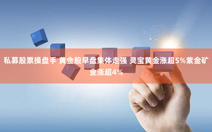 私募股票操盘手 黄金股早盘集体走强 灵宝黄金涨超5%紫金矿业涨超4%